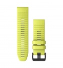 CINTURINO GARMIN FENIX 6X 26MM QUICKFIT AMP YELLOW SILICONE